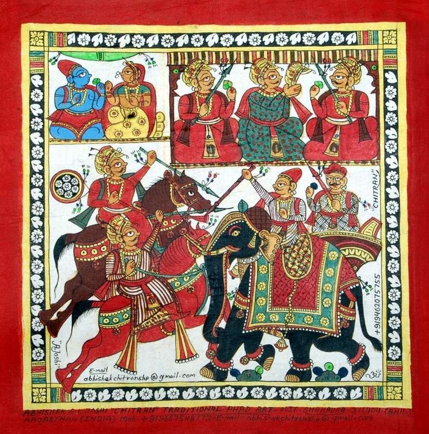 phad painting pabuji