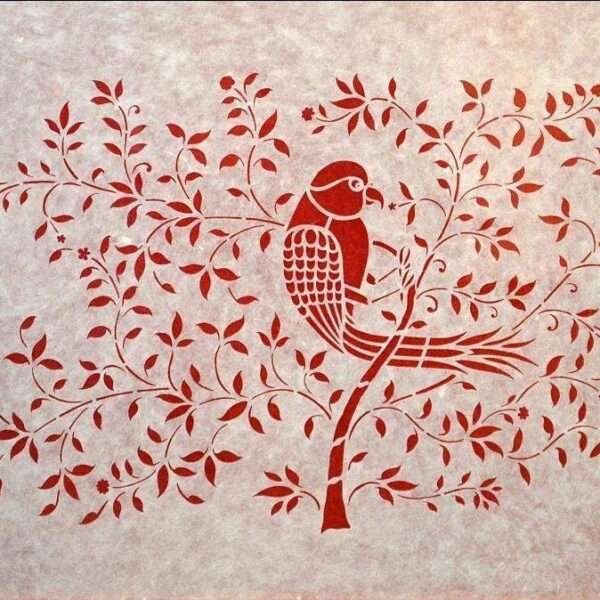 Ancient Indian art of Paper Stencil Craft of Mathura: Sanjhi Art