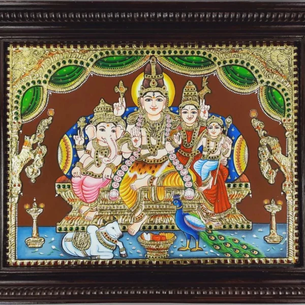 The Timeless Legacy of Glorious Tanjore Painting: A Glimpse into South Indian Royalty