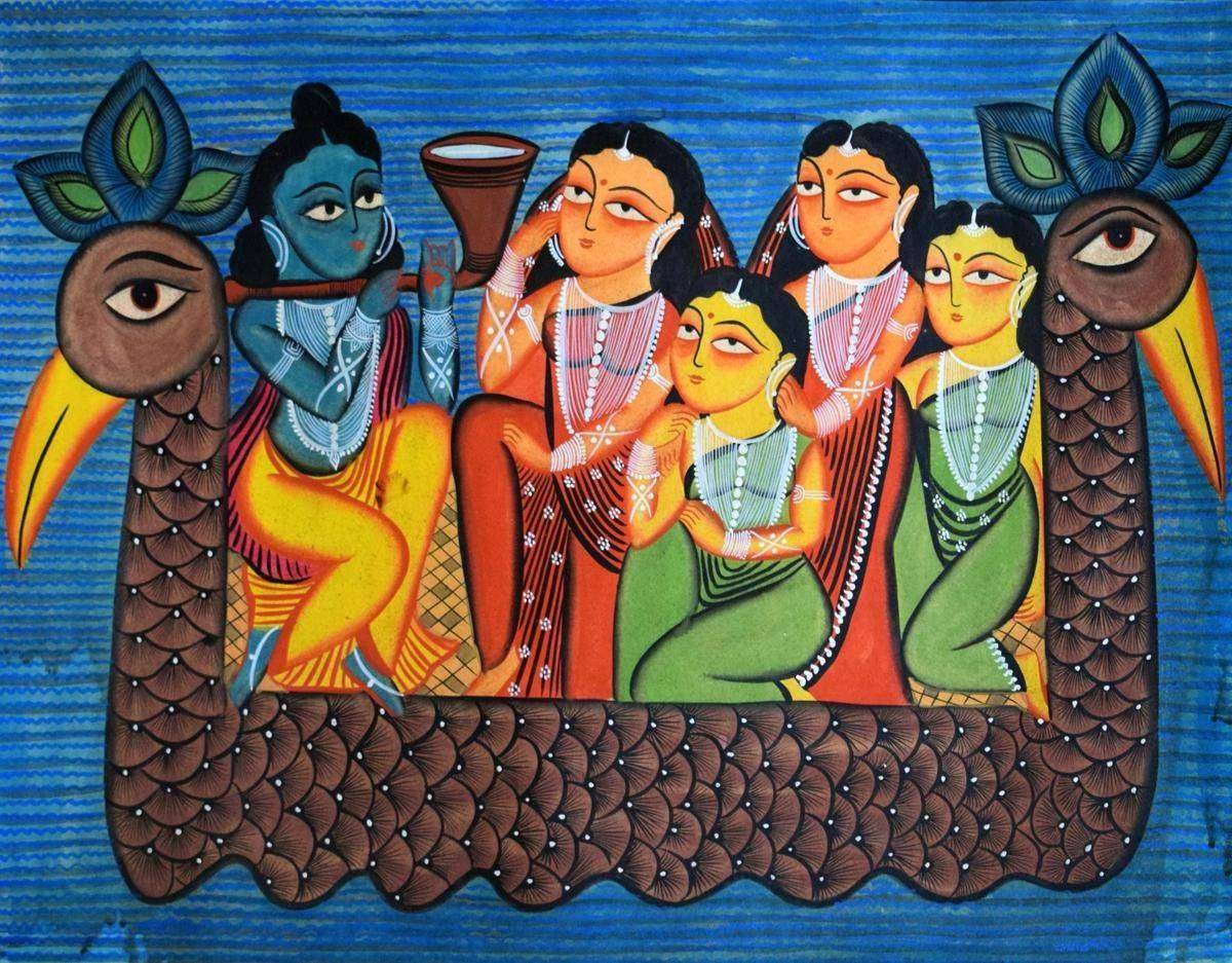 Kalighat Paintings: Bengal’s Satirical Art Movement